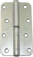 Дверная петля Металлист Петля накладная пн1-110 правая, цинк, 4 шт, россия