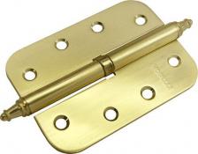 Дверная петля Morelli Стальная петля скругленная разъемная с коронкой врезная MS-C 100X70X2.5 SG R