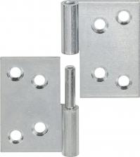 Дверная петля Vormann Разъемная петля 60x80 мм, правая, оцинкованная 000029609Z