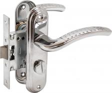 Дверная ручка Булат Левая защелка ЗЩ1-Д01.04 (Л) АЛЬФА