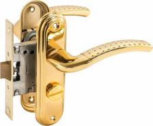 Дверная ручка Булат Левая защелка ЗЩ1-Д01.05 (Л) АЛЬФА