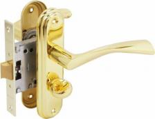 Дверная ручка Булат Левая защелка ЗЩ1-Д03.05 (Л) НОМОС