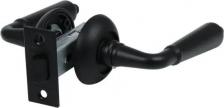 Дверная ручка Edson Дверные ручки PS6R1, без запирания, цвет черный 4610144726276
