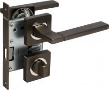 Дверная ручка Edson Дверные ручки WC15Q3, с запиранием, цвет графит 4610144726467