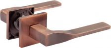 Дверная ручка Нора-М Ручка дверная 140K Slim 19909, Старая медь