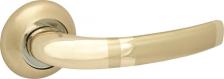 Дверная ручка Palladium Ручка дверная City A Anima GP/SG круглая розетка (золото)