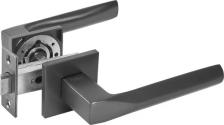 Дверная ручка Punto Комплект ручек с защелкой без запирания LM/A SET45K. QS52. COSMO/HD GR-23 графит