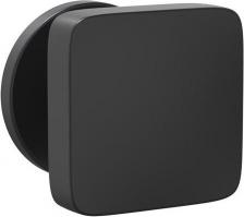 Дверная ручка Punto Ручка дверная R.ARC.R52.Salut BL-24 круглая розетка черная (47141)