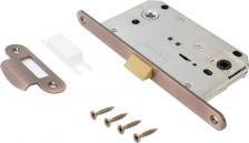 Дверная защелка Аллюр Универсальная защёлка врезная для установки на деревянные межкомнатные двери. Материал - сталь, гальваническое покрытие. Под ручку с квадратом 8 мм и 4680143706395