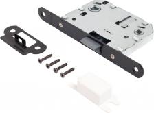 Дверная защелка Аллюр Универсальная защёлка врезная для установки на деревянные межкомнатные двери. Материал - сталь, гальваническое покрытие. Под ручку с квадратом 8 мм и