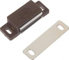 Дверная защелка Amig Защёлка мод. 5 магнитная коричн. 186