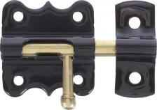 Дверная защелка Edson Шпингалет для запирания дверей EDS-07-30 BL/B 4680038382079