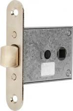 Дверная защелка Меттэм Защелка врезная универсальная ЗЩ1-4, 100x81x22 мм, сталь, цвет серебристый