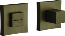 Дверная защелка ORO&ORO Квадратная завертка к ручке BK 13 Titanium