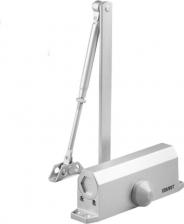 Дверной доводчик Волат Гидравлический морозостойкий дверной доводчик 40-80 кг, серебро 35022-80