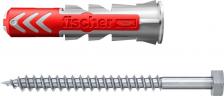 Дюбель Fischer Дюбель универсальный DuoPower 10x50 мм нейлон с шурупом (4 шт.)