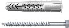 Дюбель Fischer Дюбель универсальный UX 10x60 мм нейлон с шурупом (4 шт.)