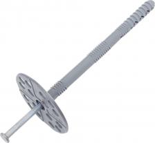 Дюбель Gigant Дюбель для теплоизоляции 10x140 с металлическим гвоздём 25 шт 123872 используется для крепления теплоизоляционных строительных материалов и изделий