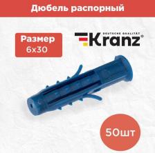 Дюбель Kranz Распорный дюбель 6x30 50 шт