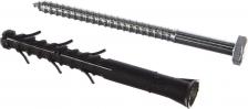 Дюбель Креп-Комп Дюбель фасадный, шуруп под ключ KENNER Master 10х100 50шт фдкм10100