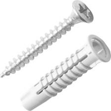 Дюбель Standers Дюбель потайной PDU N 6х30 мм, с шурупом 4х35 мм, нейлон, 50 шт 4606700005596