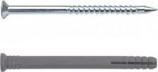 Дюбель Virtuoz Дюбель с шурупом 6х80, потайной бортик, 90 шт. 600-05380