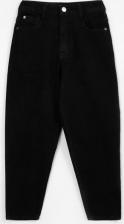 Джинсы для девочки Gulliver Джинсы зауженные чёрные для девочки (146)