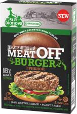 Bionova Смесь для приготовления Meatoff Бургер Грибной 100г – фото 1
