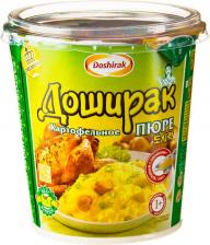 Еда быстрого приготовления Доширак Пюре картофельное премиум со вкусом курицы 52г