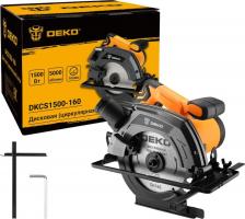 Дисковая электропила Deko DKCS1500-160