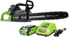 Цепная электропила Greenworks GD40CS15