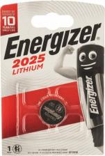 Элемент питания Energizer Батарейка литиевая CR2025, 1 шт