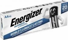 Элемент питания Energizer Ultimate Lithium R6/AA (L91) 10BL элемент питания (блистер 10шт)