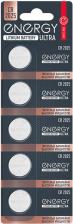 Элемент питания Energy Батарейки литиевые Ultra CR2025/5B, 5 шт