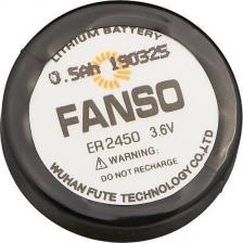 Элемент питания Fanso Батарея Li-SOCl2 состоит из анода, катода и электролита. Анодом служит литий, катодом — диоксид серы, а в качестве электролита используется