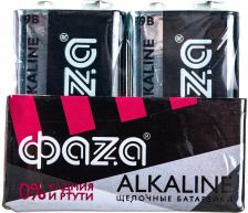 Элемент питания ФАZA 6LR61 Alkaline Pack-4, цена за 1 шт