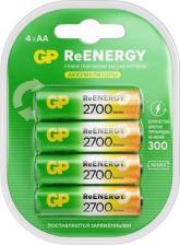 Элемент питания GP AA Аккумуляторная батарейка 270AAHCRGY-2CRCB4, 4 шт. 2650мAч