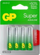 Элемент питания GP Батарейка алкалиновая 15A АА 8 шт