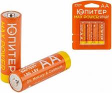 Элемент питания Jupiter Алкалиновая батарейка АА Max Power