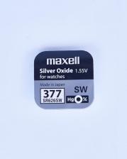 Элемент питания Maxell Батарейка SR626SW 377 (RUS)