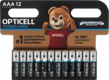 Элемент питания Opticell Батарейки Turbo Max AAA 12шт