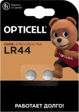 Элемент питания Opticell LR44 Батарейка Specialty LR44, 2 шт. 20 шт./кор