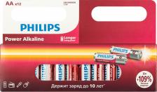 Элемент питания Philips Батарейка Power пальчиковая АА 1,5 В (12 шт.) (Б0064661)