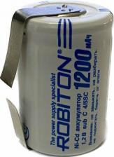 Элемент питания Robiton Аккумулятор Ni-Cd 4/5SC 1200mAh SR2, 2шт (1200NC4/5SC)