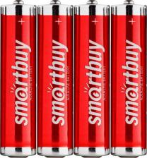 Элемент питания SmartBuy Батарейка алкалиновая LR03/4SB (60/720) 4 шт SBBA-3A04SB