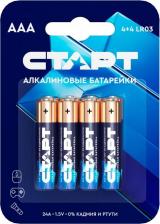 Элемент питания Старт Батарейка алкалиновая, AАA, LR03-8BL, 1.5В, блистер, 8 шт