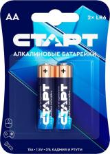Элемент питания Старт Батарейка LR6-BL2, типоразмер AA, 2 шт