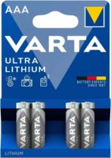 Элемент питания Varta Батарейка AAA литиевая Professional Lithium FR03-4BL 1.5V в блистере 4шт