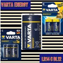 Элемент питания Varta Батарейка Longlife C блистер 2шт