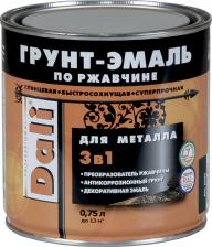 Эмаль Dali Грунт-эмаль по ржавчине 0,75л Слоновая кость RAL 1014 арт 20483